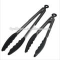 Food Grade Silicone Alimentos Tongs Cozinha Seguros Tongs / Silicone Grip Cozinha Tongs / aço inoxidável Alimentos Tongs